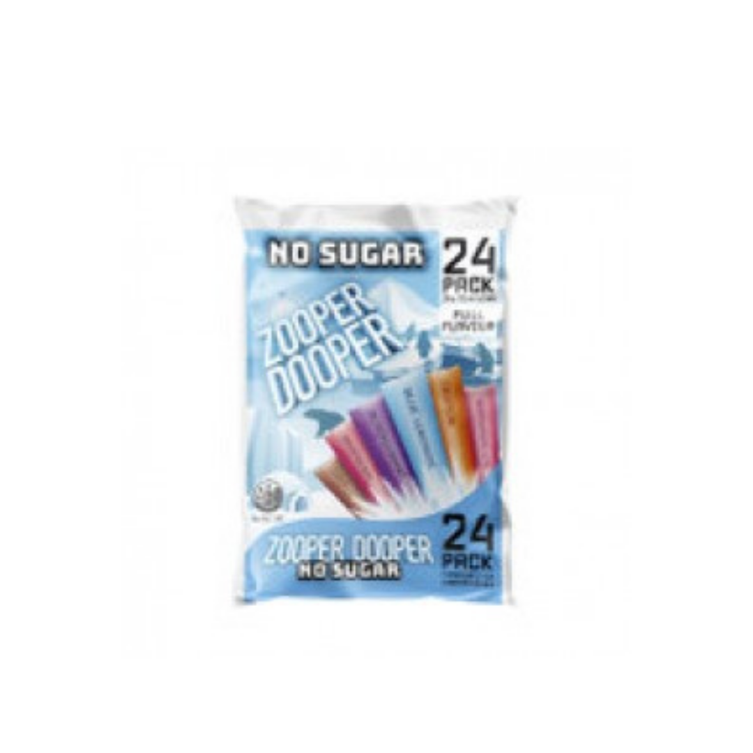 Water Ice - Zooper Doopers No Sugar 24x70ml