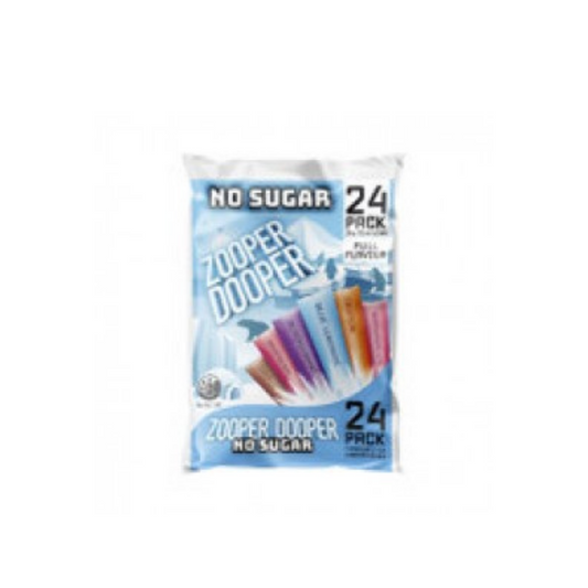 Water Ice - Zooper Doopers No Sugar 24x70ml