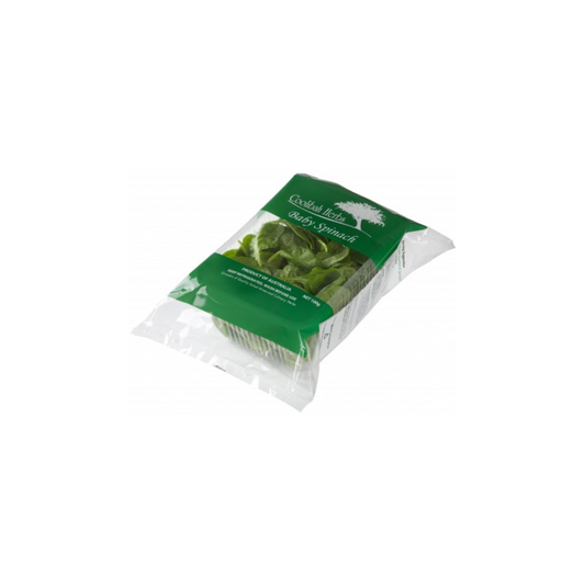 Spinach leaves 100g punnet