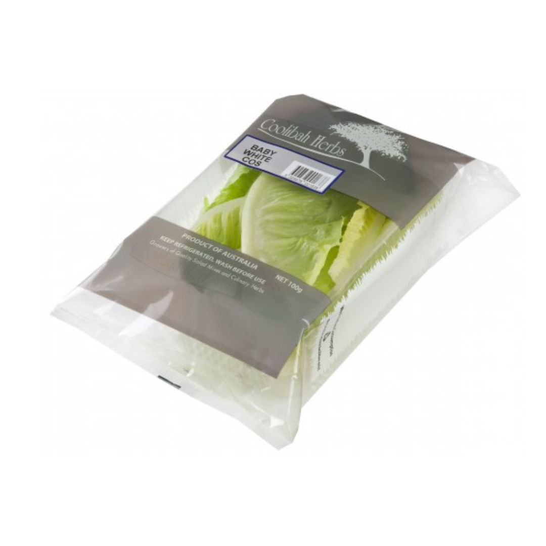 Cos leaves 100g punnet
