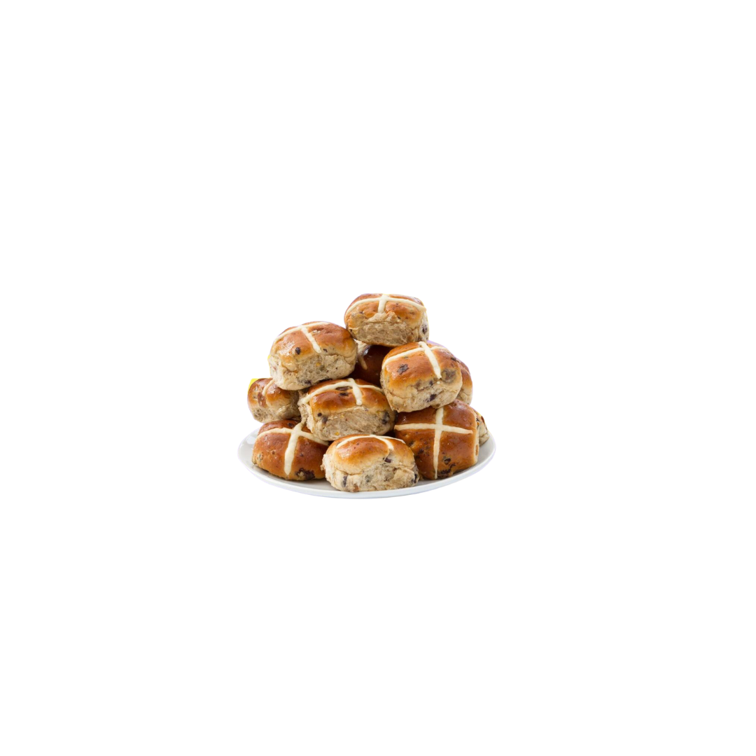 Hot Cross Buns - Half Dozen