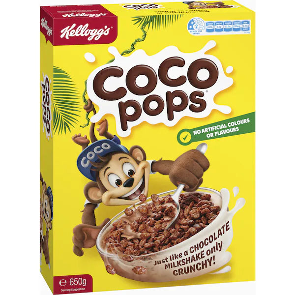 Cereal - Coco Pops 650g