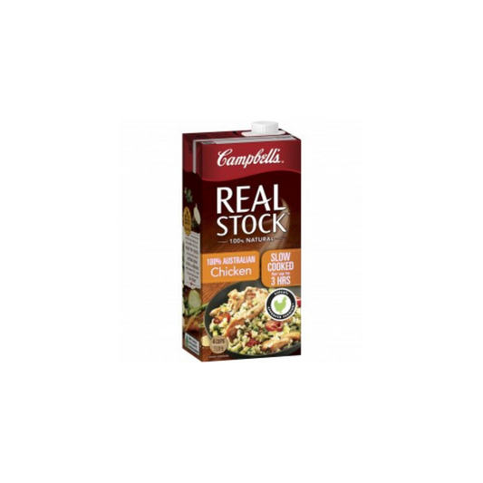 Stock - Campbells Real Stock Chicken S/R 1L