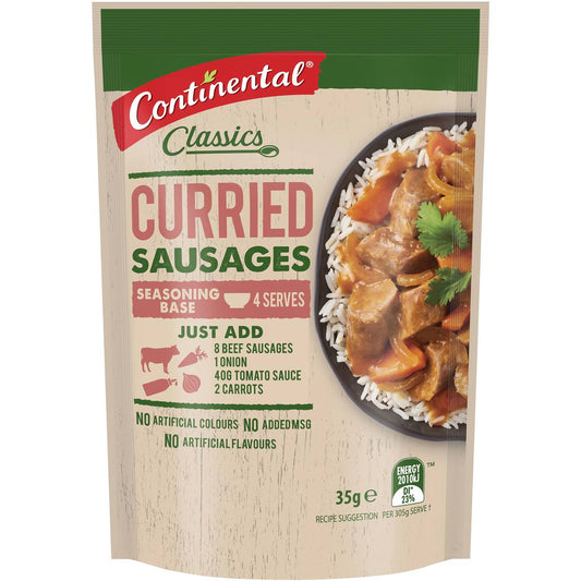Continental Curried Sausage Mix 35g