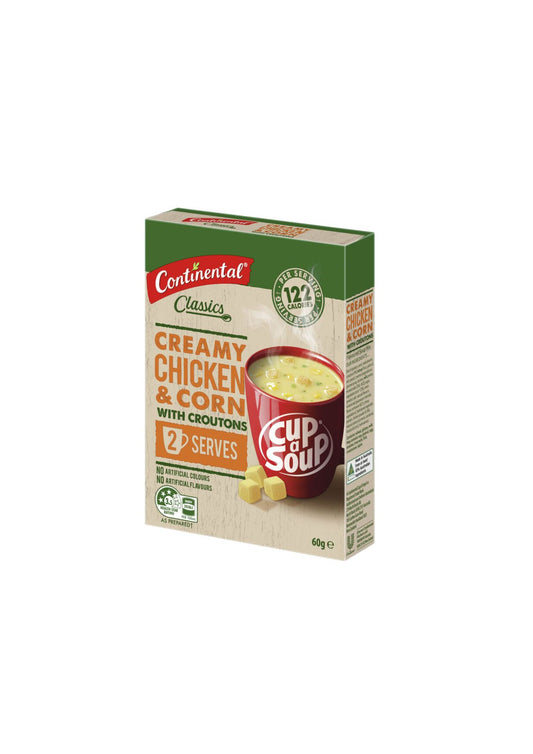 Cup of Soup Creamy Chicken & Corn 2 Pack