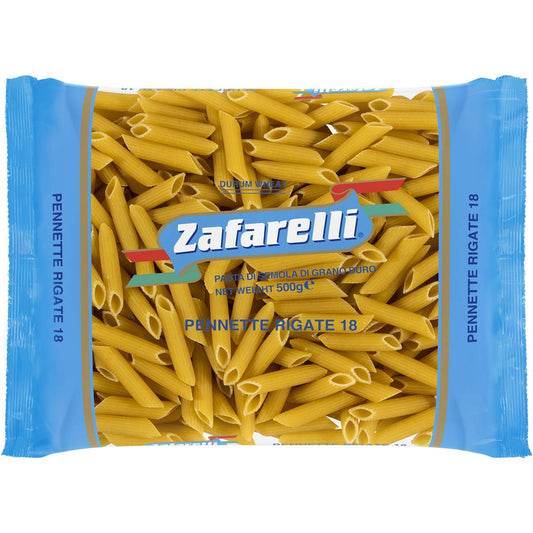 Pasta - Zafarelli Penne No 18 500gm