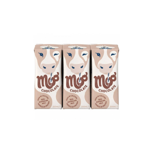 Milk- Devondale Chocolate Milk 200ml x6 UHT