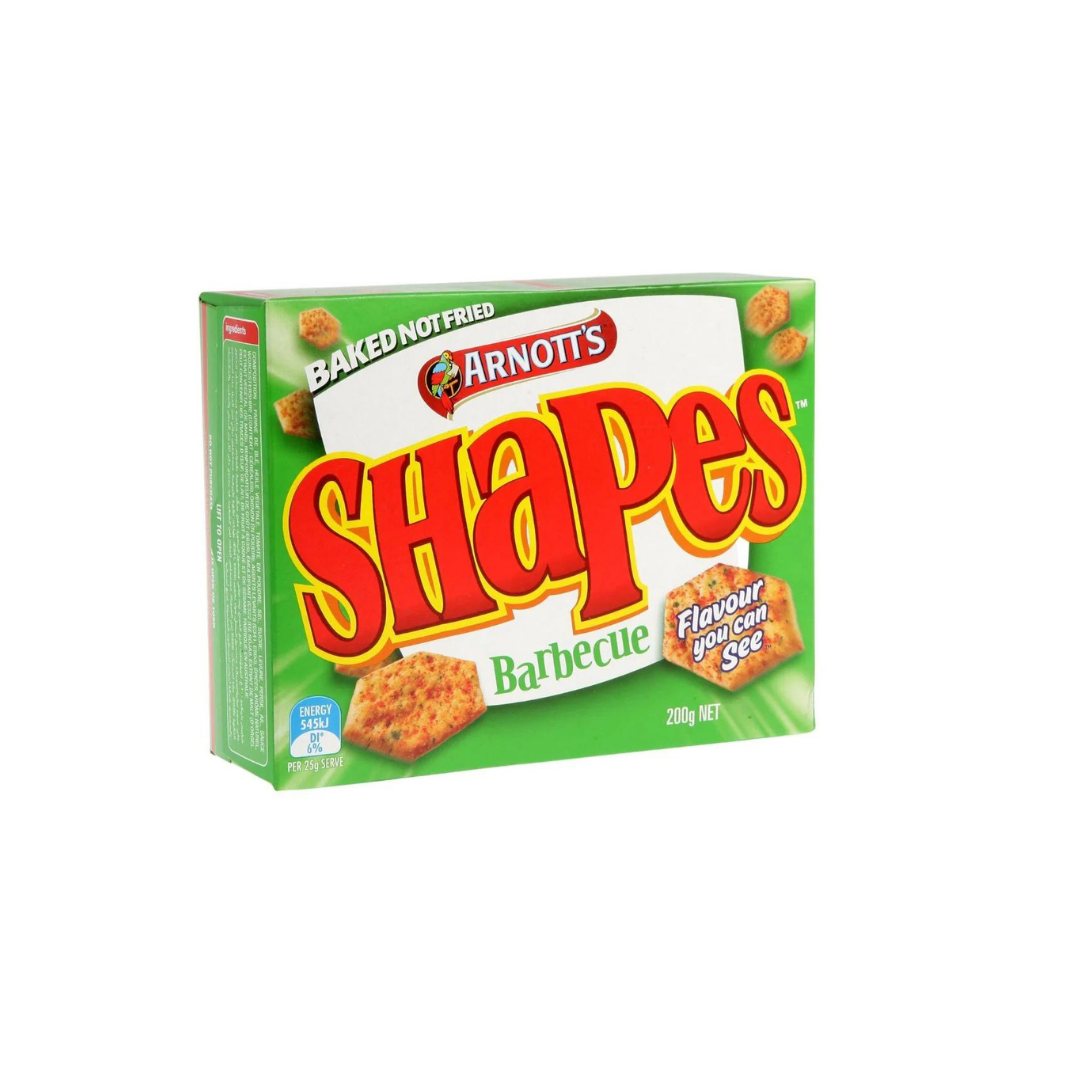 Biscuit - Arnotts BBQ Shapes 175gm – NuFruit Online