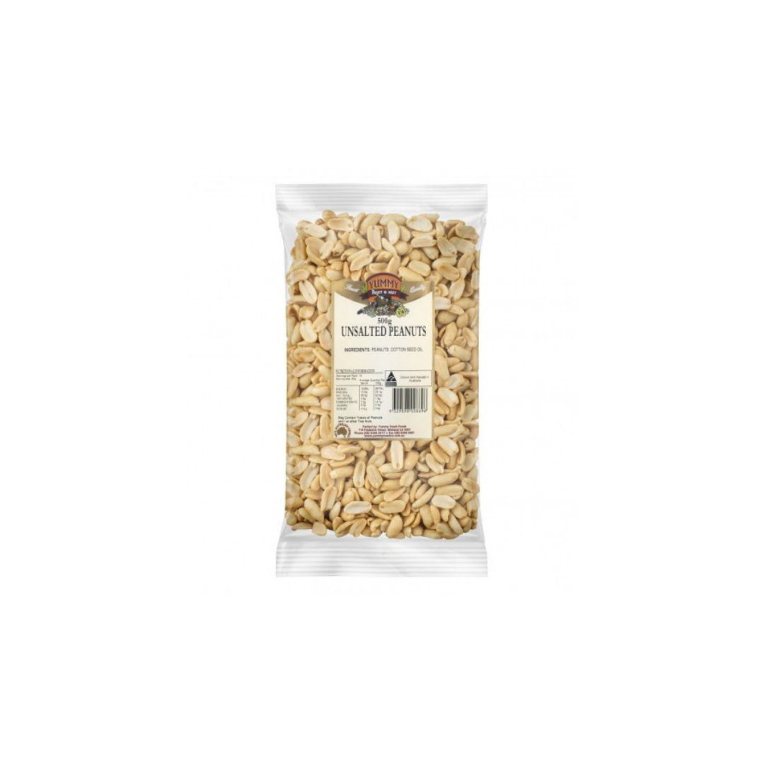 Nuts - Peanuts Unsalted 500g