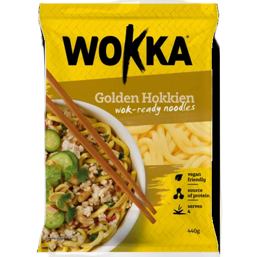 Wokka Hokkien Noodles 440gm