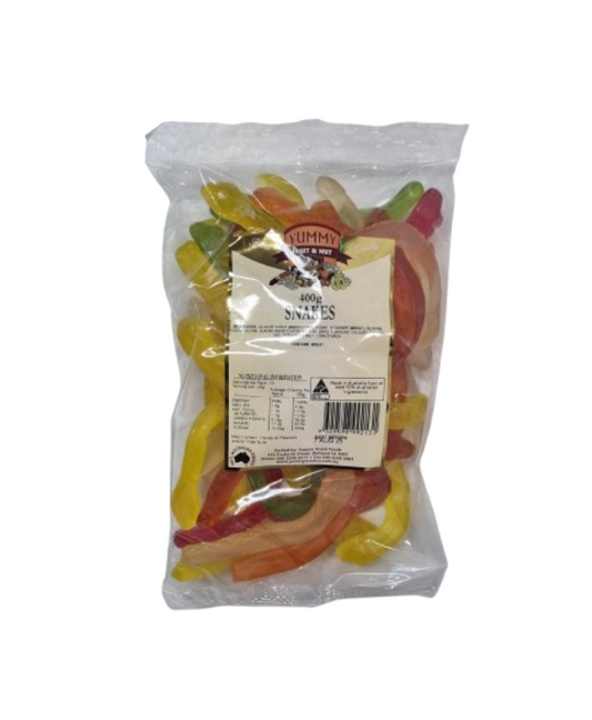 Lollies - Snakes 400g