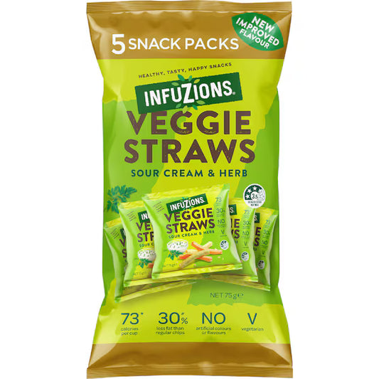 Veggie Straws Sour Cream